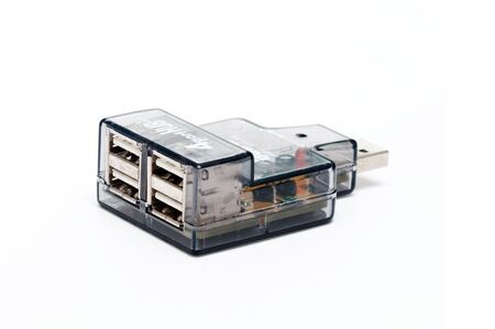 usb hubの写真素材
