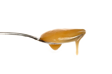 Stock Photo: teaspoon with honeyの写真素材