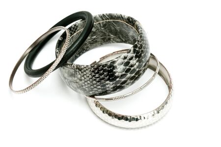 bracelets isolated on a white background 