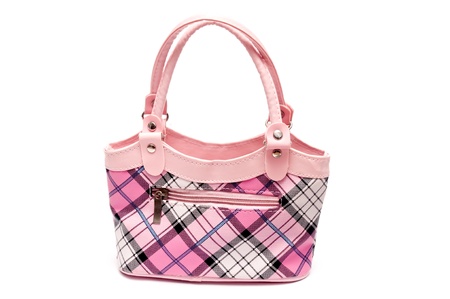 pink handbagの写真素材