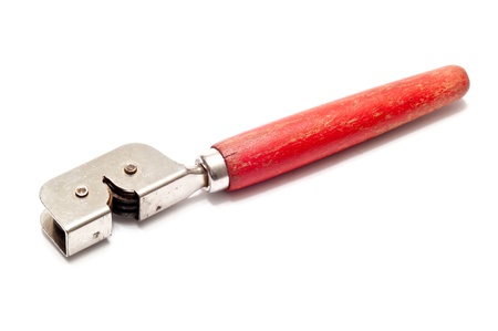 a single knife sharpener over a white background