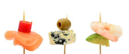 Bitesize party snacksの写真素材