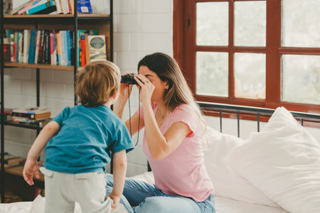 Apart from being fun educational toys and building blocks help kid develop brain, improve hand eye coordination, enhance fine motor skills, boost concentration, creativity and problem solving skillsの写真素材