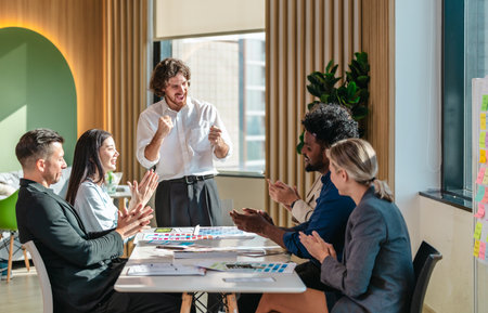 Product manager, designer, developer collaborate on UI, color, and interactive buttons of energy...