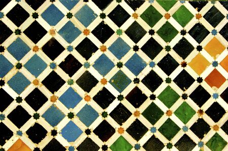 Tile at the Alhambraの写真素材