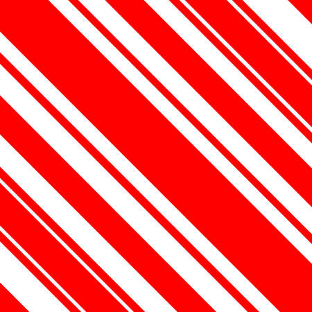 Candy cane pattern stripe with red and white colour background.のイラスト素材