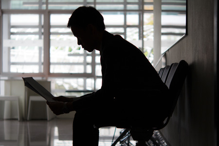 Businessman stressの写真素材