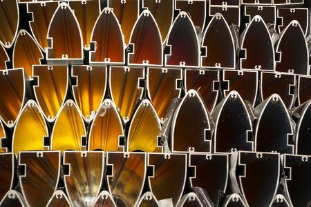 Steel pipesの写真素材