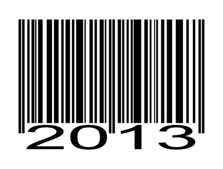Bar code 2013のイラスト素材