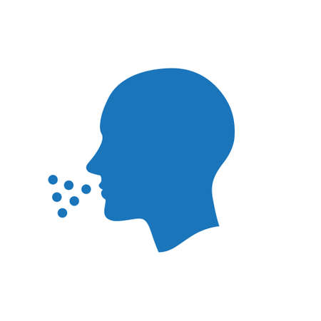 allergy icon vectorのイラスト素材