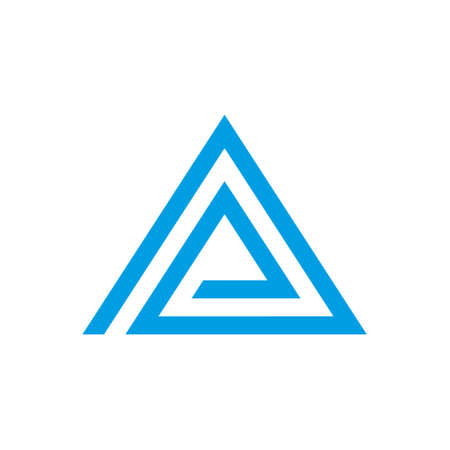 A logo abstract vectorのイラスト素材