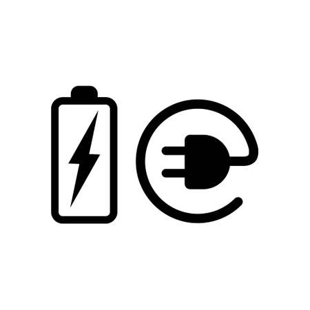 electrical power iconsのイラスト素材