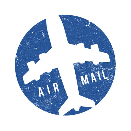Air Mail Stampのイラスト素材