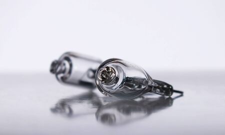 Small halogen bulbの写真素材