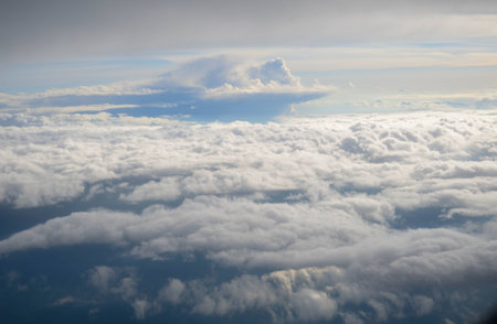 Above the clouds