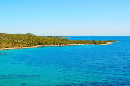 The beautiful island Thassos from Greeceの写真素材