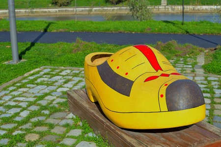 Dutch wooden shoe