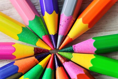 Colored pencilsの写真素材