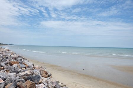 rock and beachの写真素材