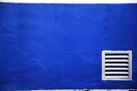 ventilation on blue and white background.の写真素材