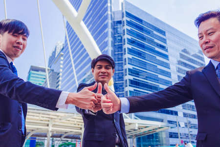 Business teamwork hand. My partner Business they are show hand teamwork  ,Success and together....