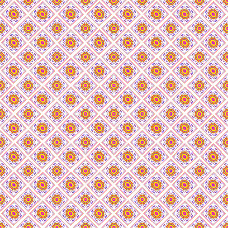 Beautiful seamless pattern handmade ikat art. folk embroidery and Mexican style. Aztec geometric art ornament print.photo mandalas pattern and Background concept.の写真素材