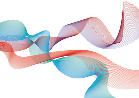 Modern line background and wavy background for your text.Abstract design from polygon mix color style.light,blue,defocused,design,surface.Vector Background and backdrop.のイラスト素材