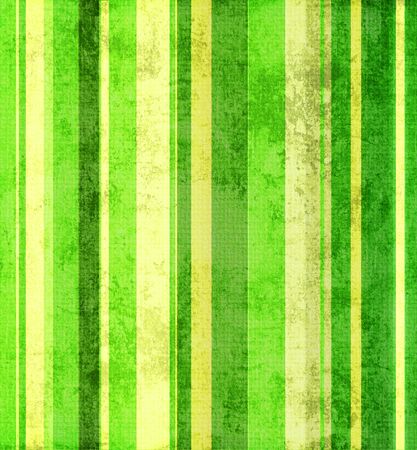 Retro stripe pattern with green - yellow colorsの写真素材