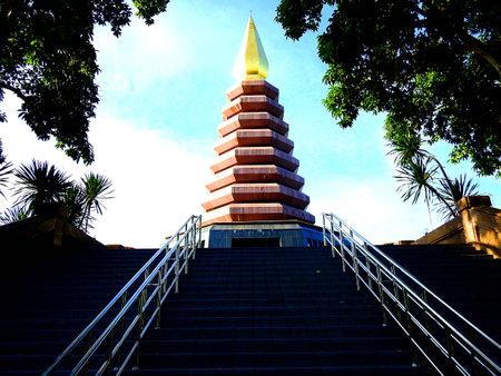 Pagoda buddha temple.の写真素材