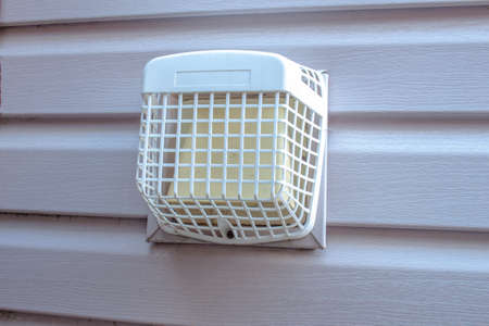 A Bathroon Vent Air Wall Cap Ductの写真素材
