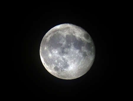 Moon during the nightの写真素材