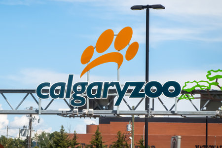Calgary, Alberta, Canada. Jun 21, 2024. The Wilder Institute or Calgary Zoo an independent not-for-profit organization, home to over 1,000 animals.のeditorial素材