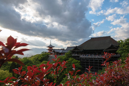 Kiyomizu templeのeditorial素材