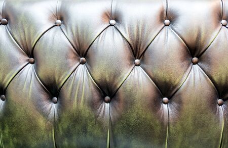 closeup black  leather luxurious sofa texture for background  .の写真素材