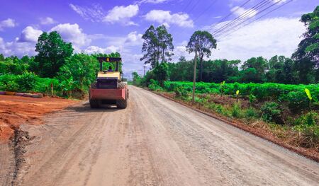 Road Construction and repair ,Making rural roads .