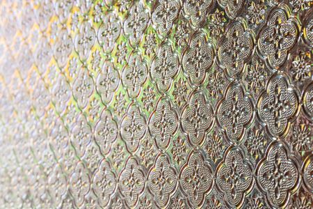 Pattern Glass in classic styleの写真素材