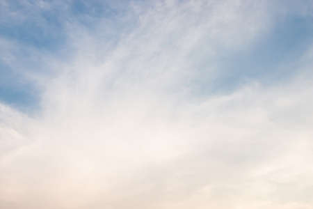 clouds in the blue skyの写真素材