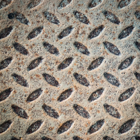 diamond metal plate backgroundの写真素材