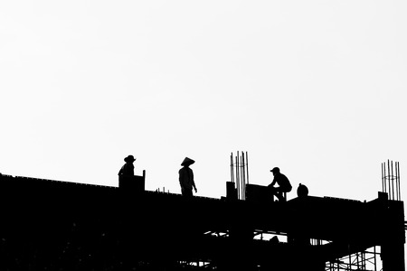construction silhouette
