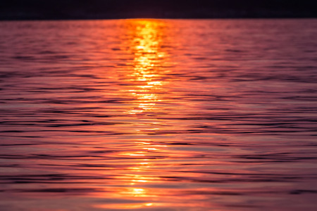 Waving water surface of the river background.の写真素材
