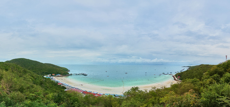 The Koh larn Island in Thailandの写真素材