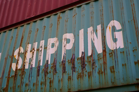 Shipping containerの写真素材