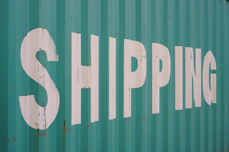 Shipping containerの写真素材