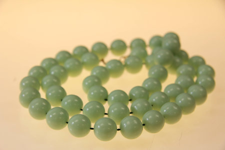 Pearl necklaceの写真素材