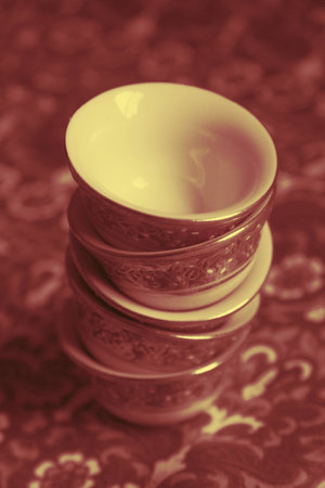 Duotone porcelainの写真素材