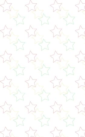 stars patternのイラスト素材