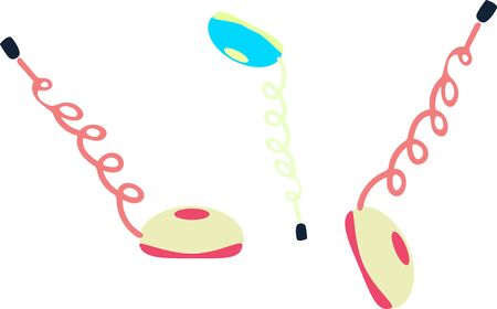 computer mouses illustration.のイラスト素材