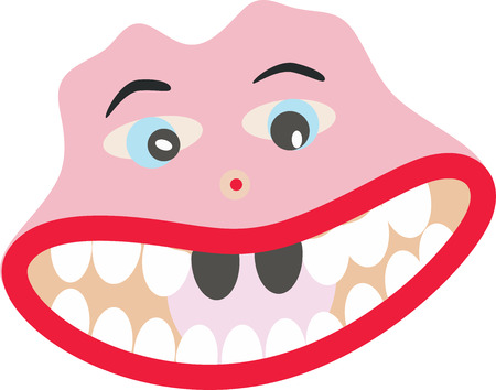 smiling faceのイラスト素材