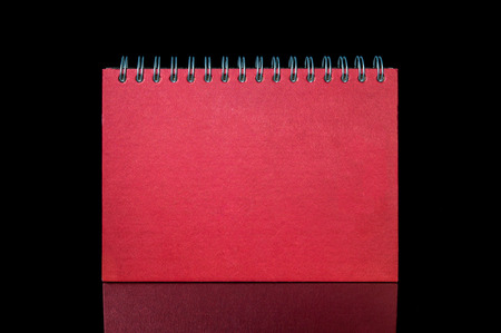 The red cove of Note book for useの写真素材