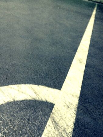 The side line futsal pitch.の素材